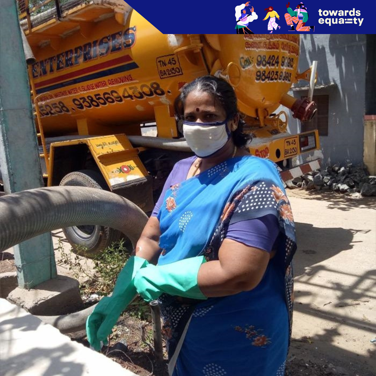 बढ़ते कर्ज के कारण तीन बच्चों की मां के. अरावली ने तमिलनाडु के तिरुचि के पोनमलाई इलाके में अपने घर से कीचड़ हटाने वाली कंपनी श्री साई एंटरप्राइजेज की स्थापना की।  अरावली के पास अब दो कीचड़ हटाने वाले ट्रक हैं और चार श्रमिकों की एक टीम का प्रबंधन करती है।  जैसा कि तिरुचि के अधिक हिस्से भूमिगत जल निकासी कवरेज के अंतर्गत आते हैं, निजी डी-कीचड़ संचालक ग्रामीण क्षेत्रों और पड़ोसी जिलों में फैलकर अपने ग्राहक आधार को अपना रहे हैं।