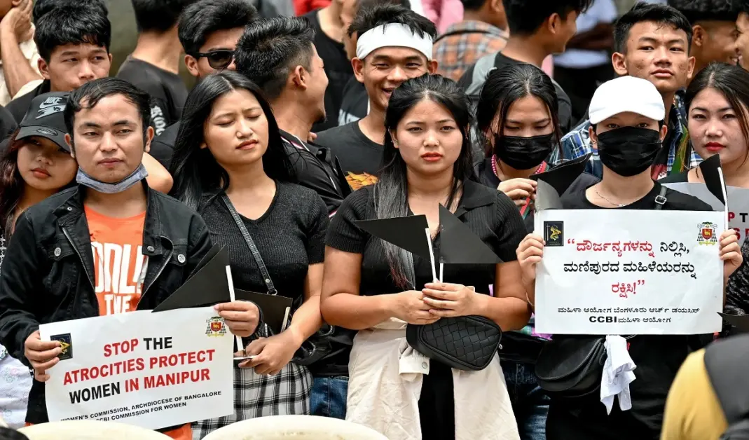 Manipur protest