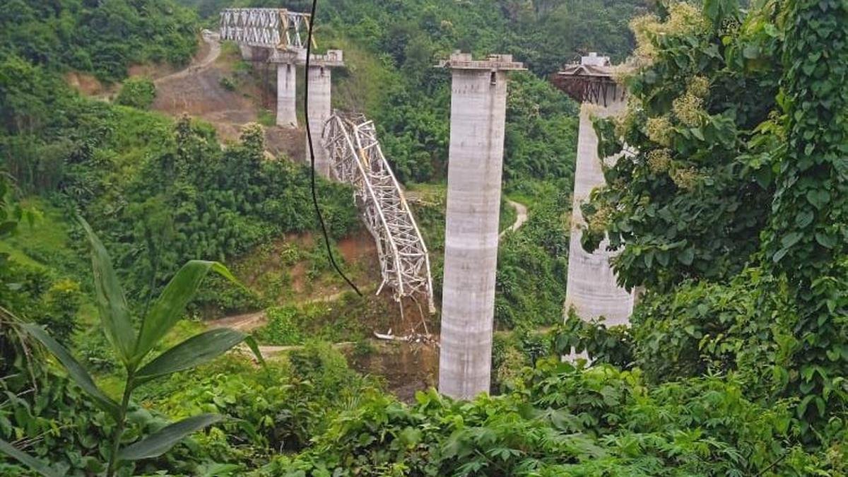 Death toll may cross 20 in collapse of under-construction railway bridge in Mizoram, say officials