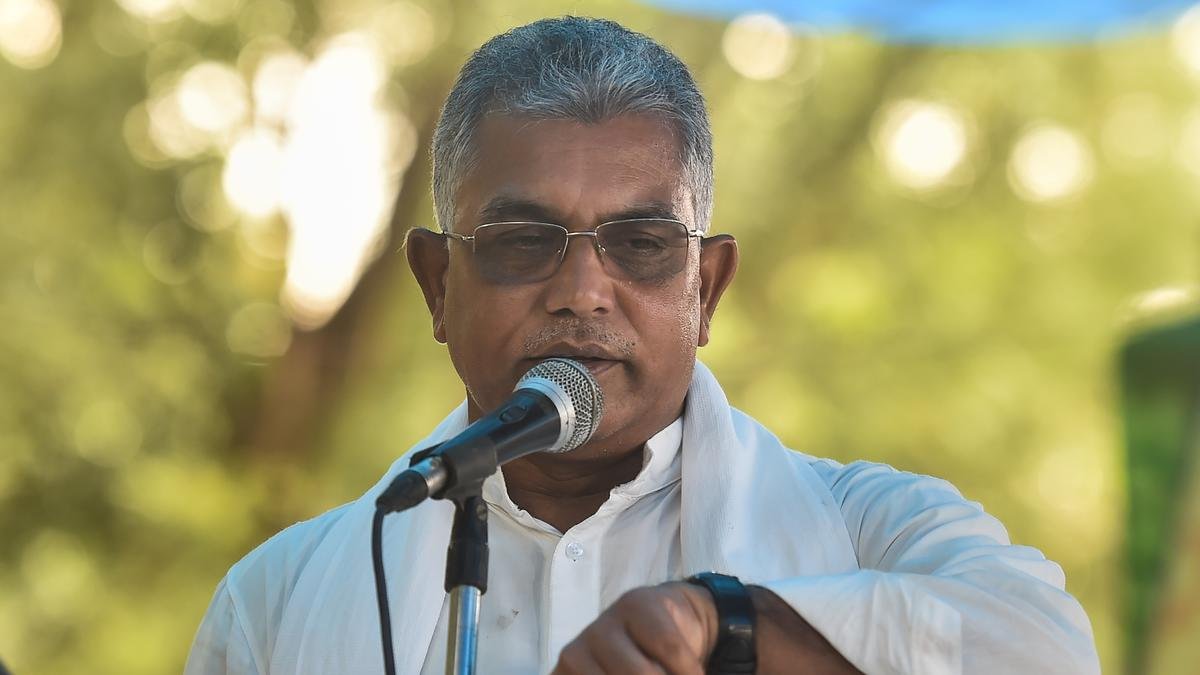 Those opposing India’s name change can leave the country: BJP leader Dilip Ghosh